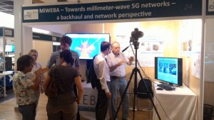 EuCNC 2015 MiWEBA Booth